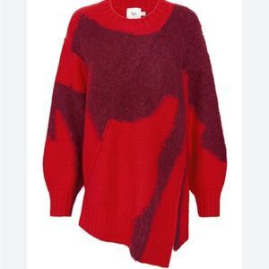 Aje Addie Patchwork Sweater-BB1